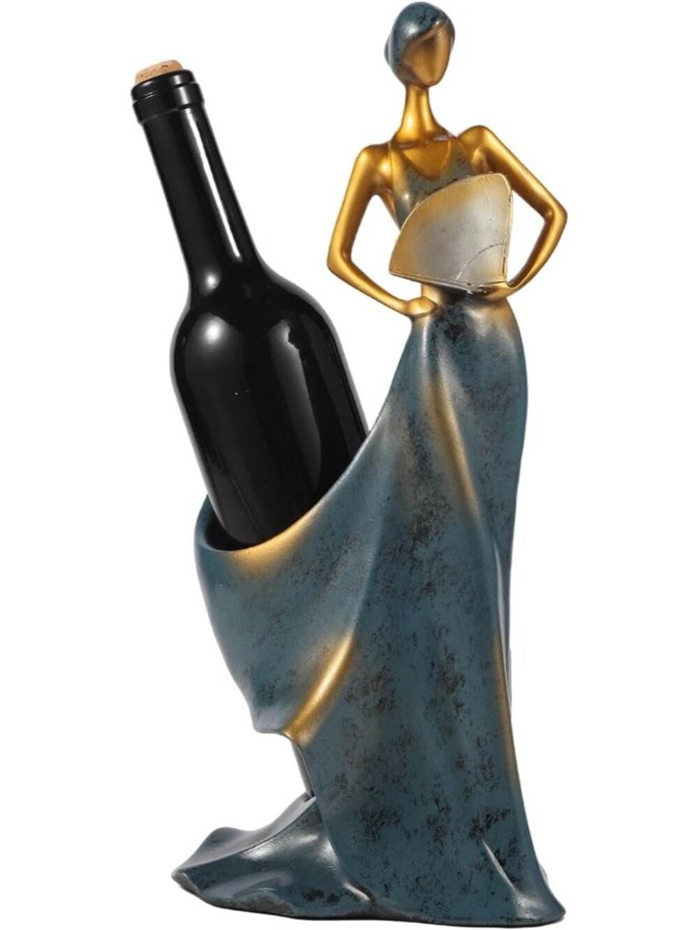 New Single Bottle Wine Rack Countertop Mini Wine Holder Tabletop Display Stand